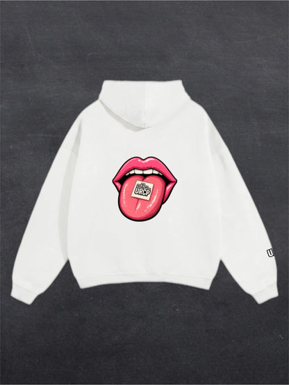 URCP TAB UNISEX HOODIE - BACK PRINT (black/white)
