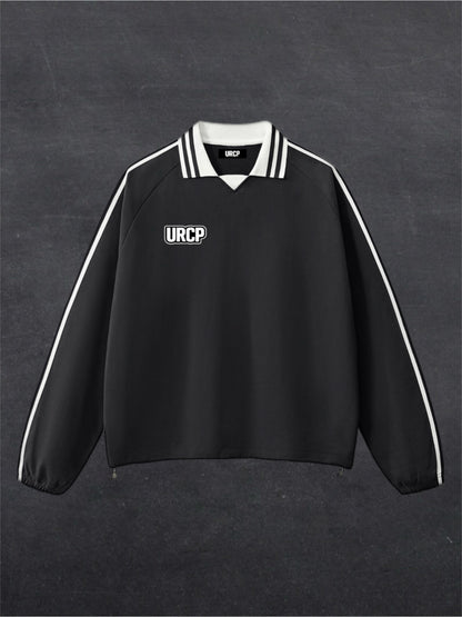 URCP RUGBY STYLE UNISEX SWEATSHIRT - BACK PRINT (black)