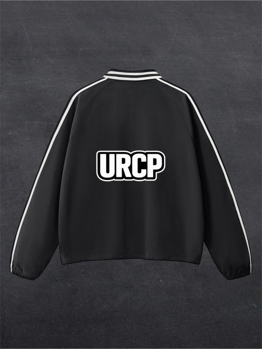 URCP RUGBY STYLE UNISEX SWEATSHIRT - BACK PRINT (black)