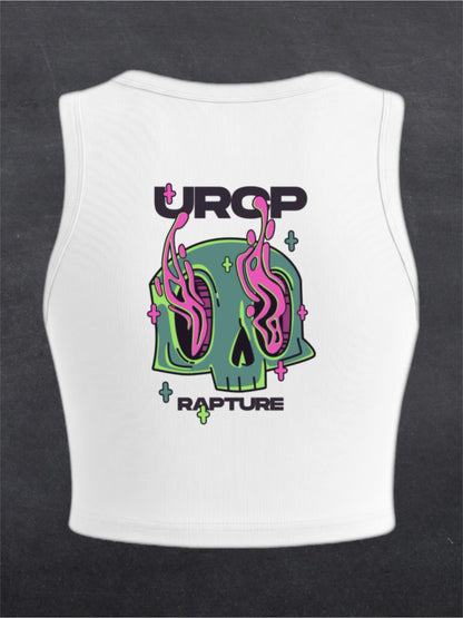 RAPTURE CREWNECK CROP TOP - BACK PRINT (multiple colours)