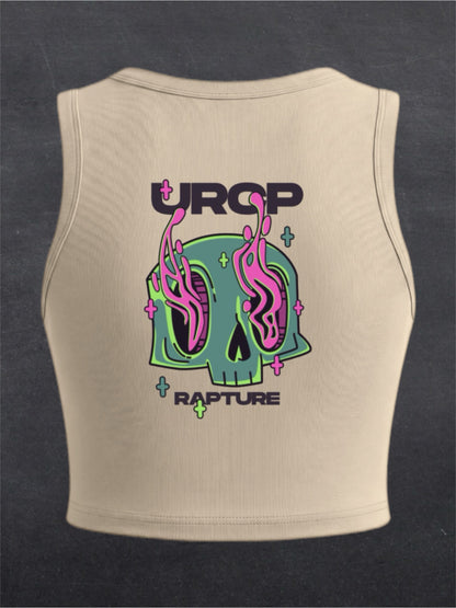 RAPTURE CREWNECK CROP TOP - BACK PRINT (multiple colours)