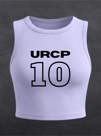 URCP 10 CREWNECK CROP TOP - FRONT PRONT (multiple colours)