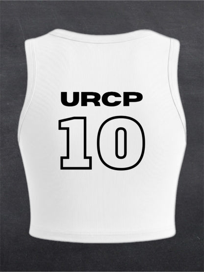 URCP 10 CREWNECK CROP TOP - BACK PRINT (multiple colours)