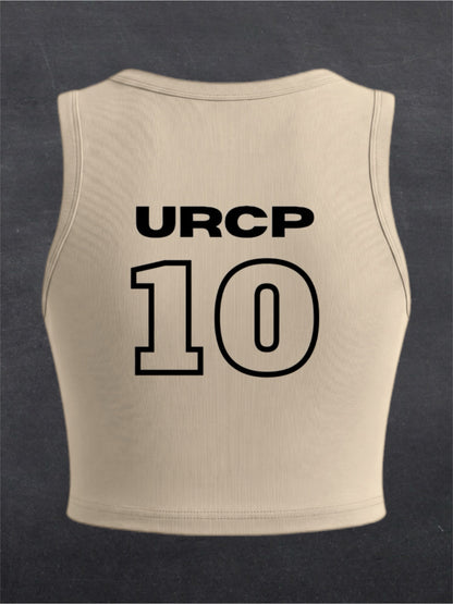 URCP 10 CREWNECK CROP TOP - BACK PRINT (multiple colours)