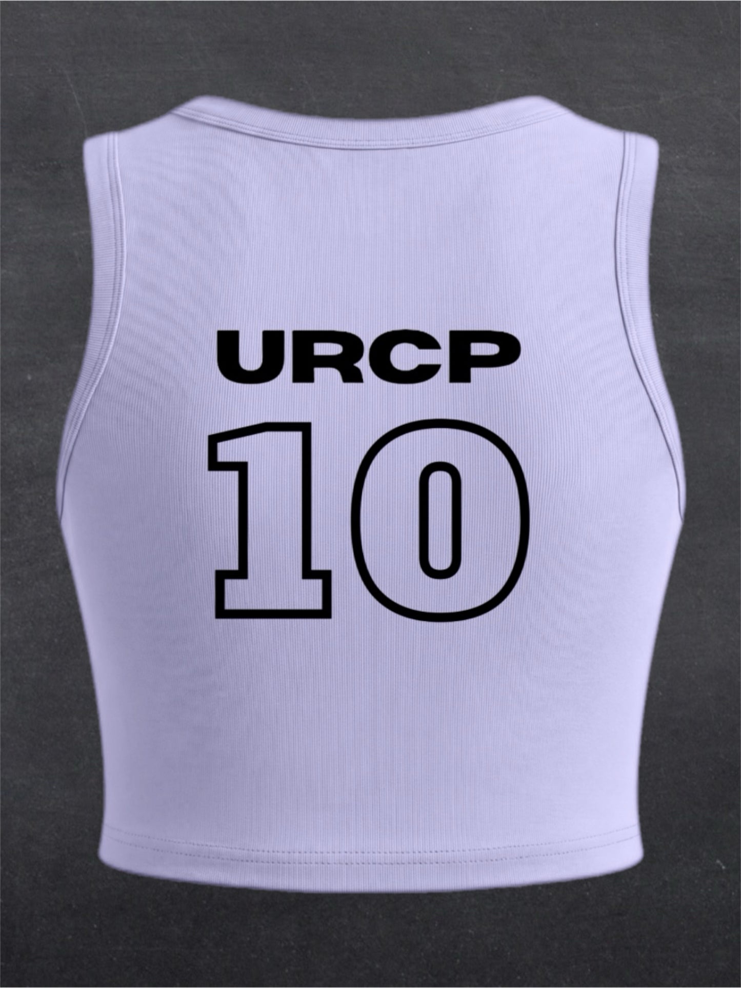 URCP 10 CREWNECK CROP TOP - BACK PRINT (multiple colours)