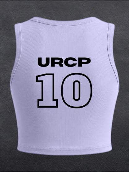 URCP 10 CREWNECK CROP TOP - BACK PRINT (multiple colours)