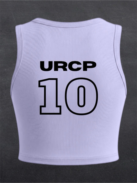 URCP 10 CREWNECK CROP TOP - BACK PRINT (multiple colours)