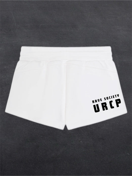 RAVE SOCIETY URCP WOMENS SHORTS - BACK PRINT (multiple colours)
