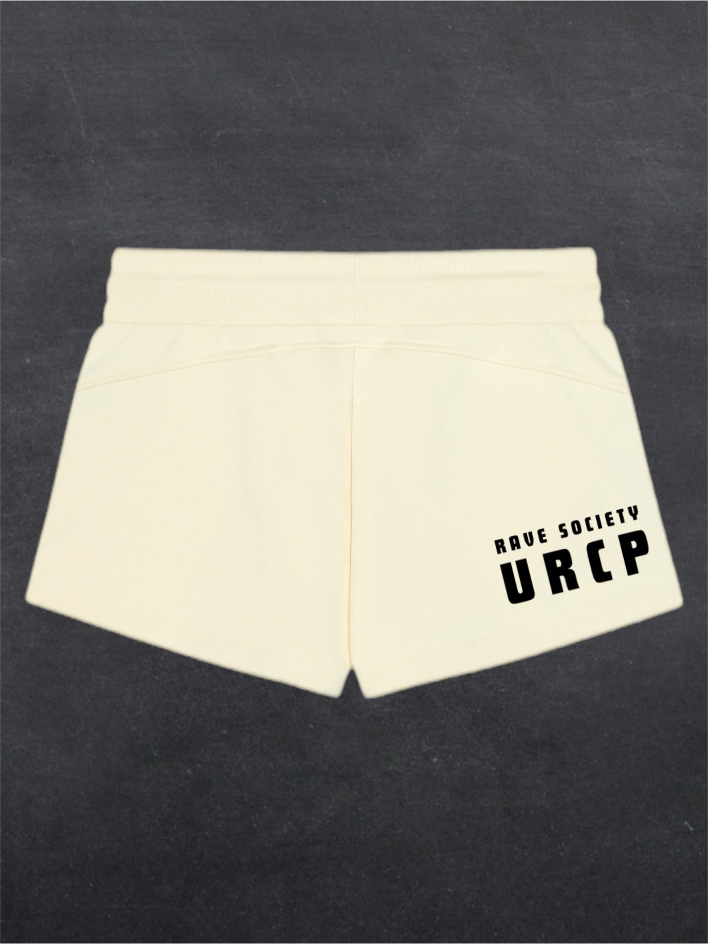 RAVE SOCIETY URCP WOMENS SHORTS - BACK PRINT (multiple colours)