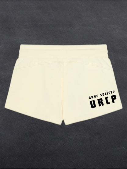 RAVE SOCIETY URCP WOMENS SHORTS - BACK PRINT (multiple colours)