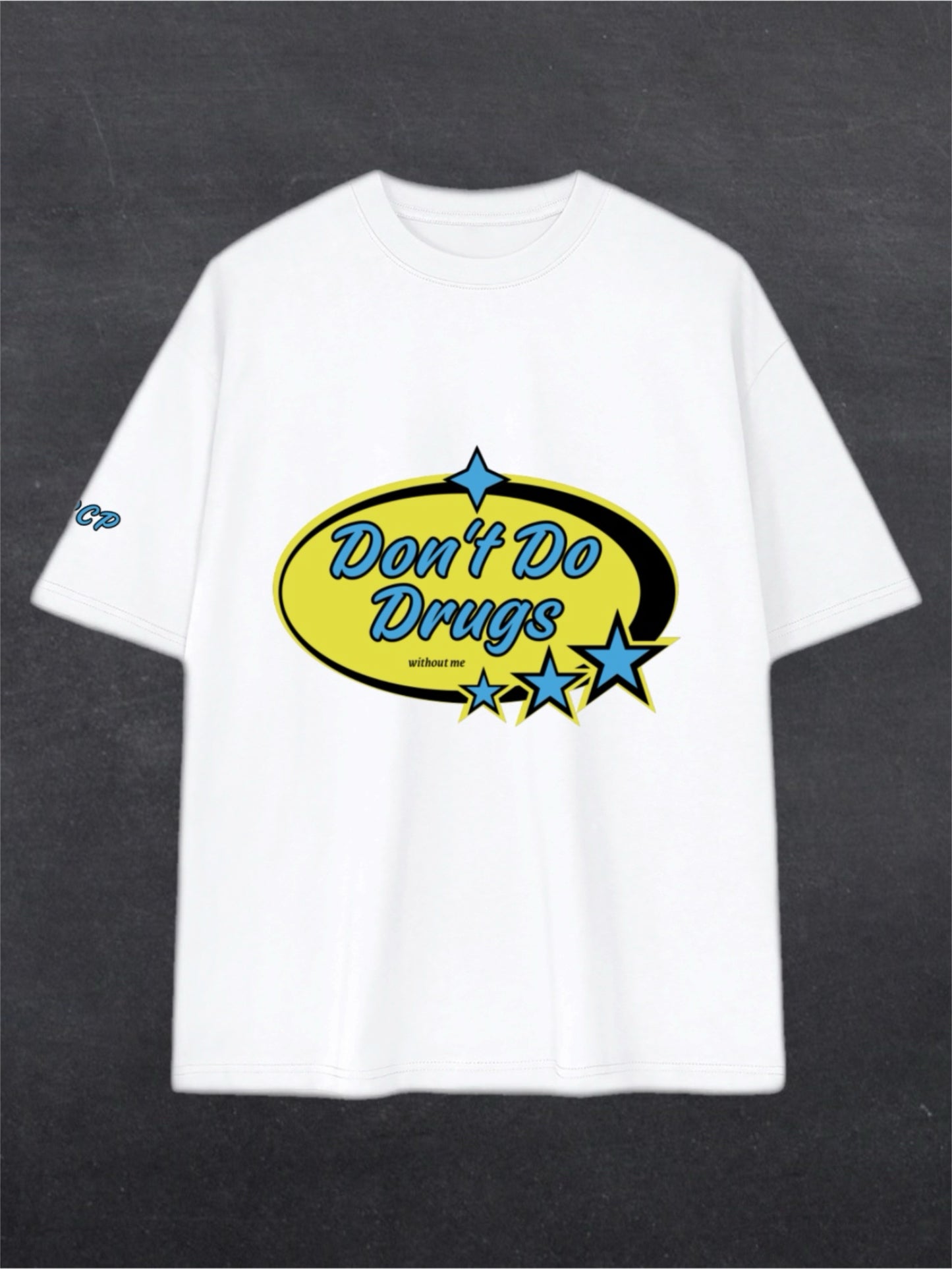 DON'T DO DRUGS UNISEX TEE - FRONT PRINT (black/white)