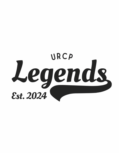 URCP LEGENDS CROPPED TEE - BACK PRINT (white)