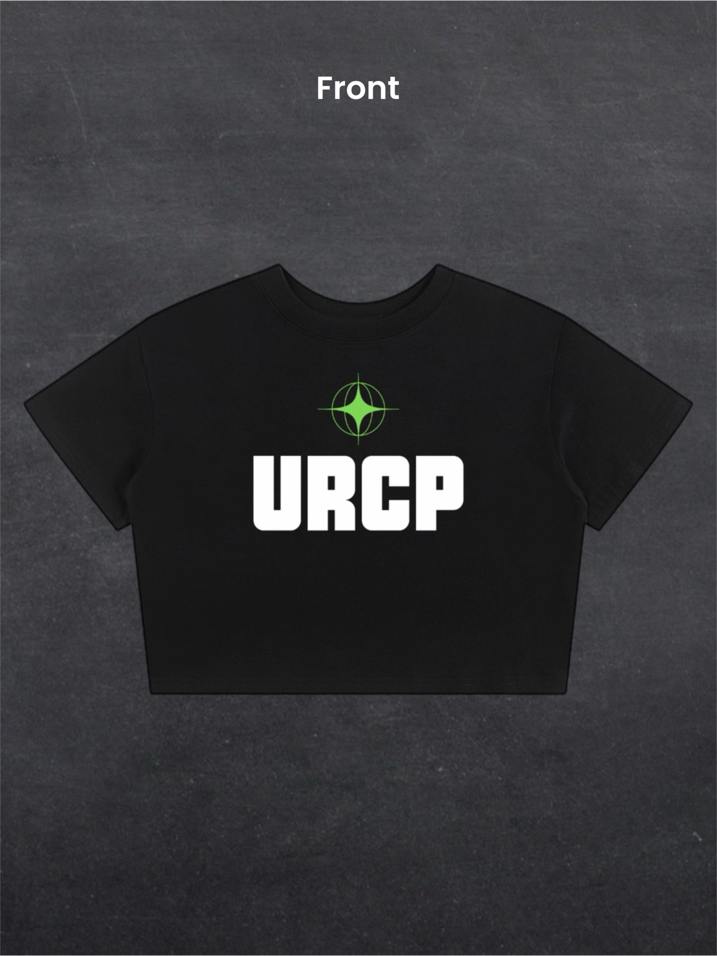 UNTITLED RAVE COMMUNITY PROJECT CROPPED TEE (back design)