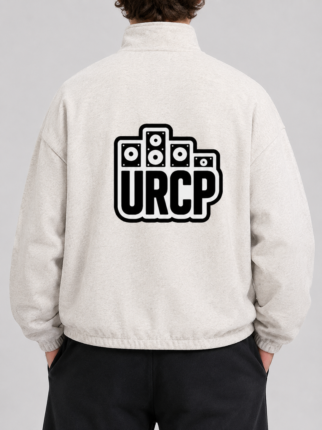 URCP LOGO UNISEX ZIP UP JACKET (back design)