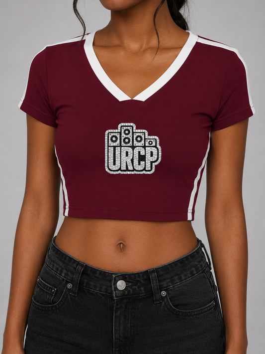 URCP DIAMOND CROPPED JERSEY - FRONT PRINT (multiple colours)