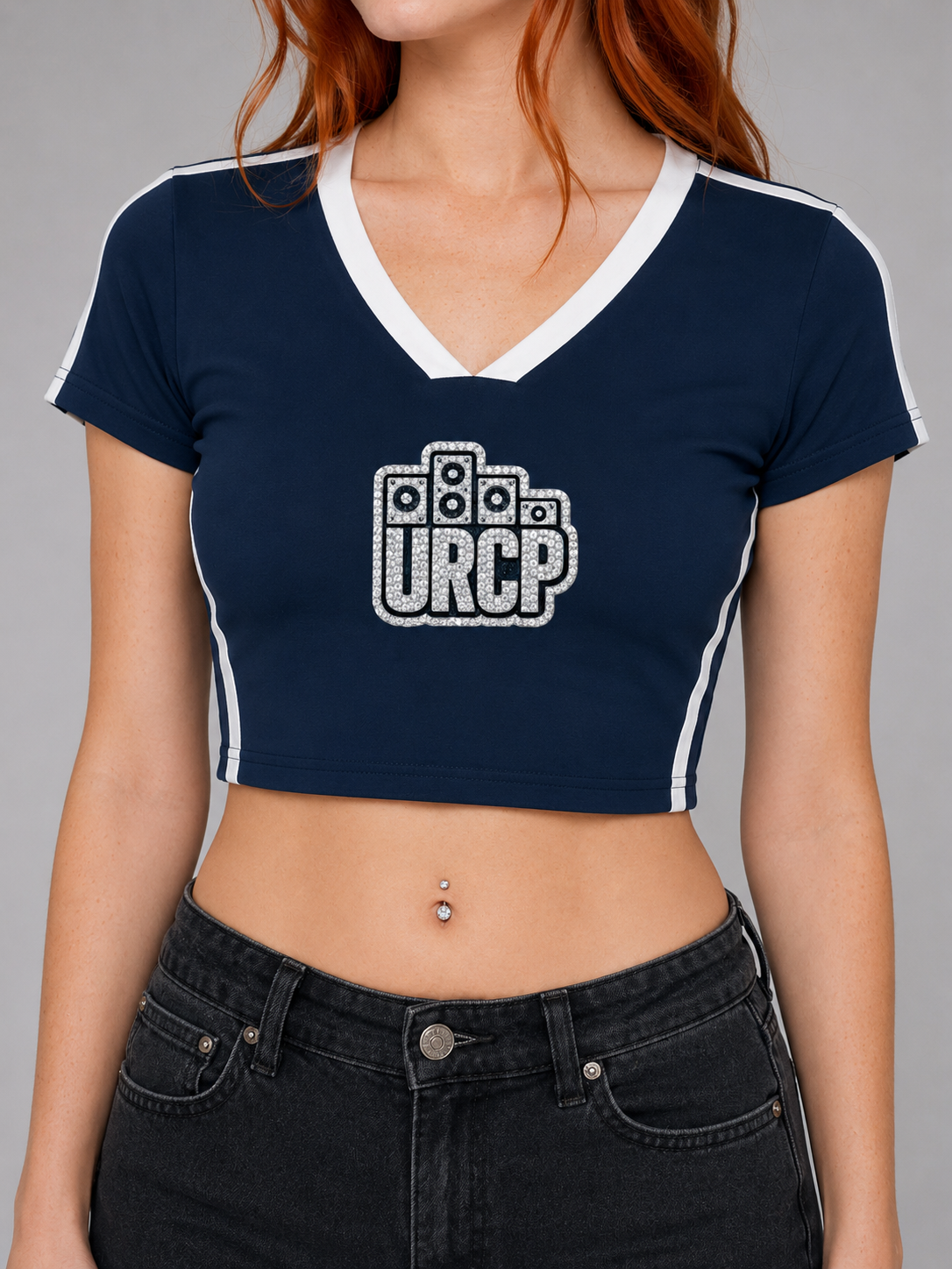 URCP DIAMOND CROPPED JERSEY - FRONT PRINT (multiple colours)