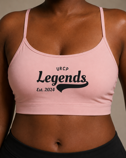 URCP LEGENDS U-NECK SPORTS BRA (multiple colours)