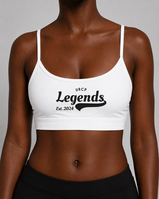URCP LEGENDS U-NECK SPORTS BRA (multiple colours)