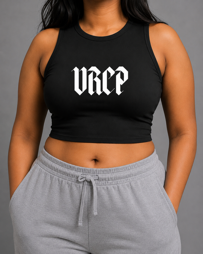 HEARTLESS CREWNECK CROP TOP (back design)