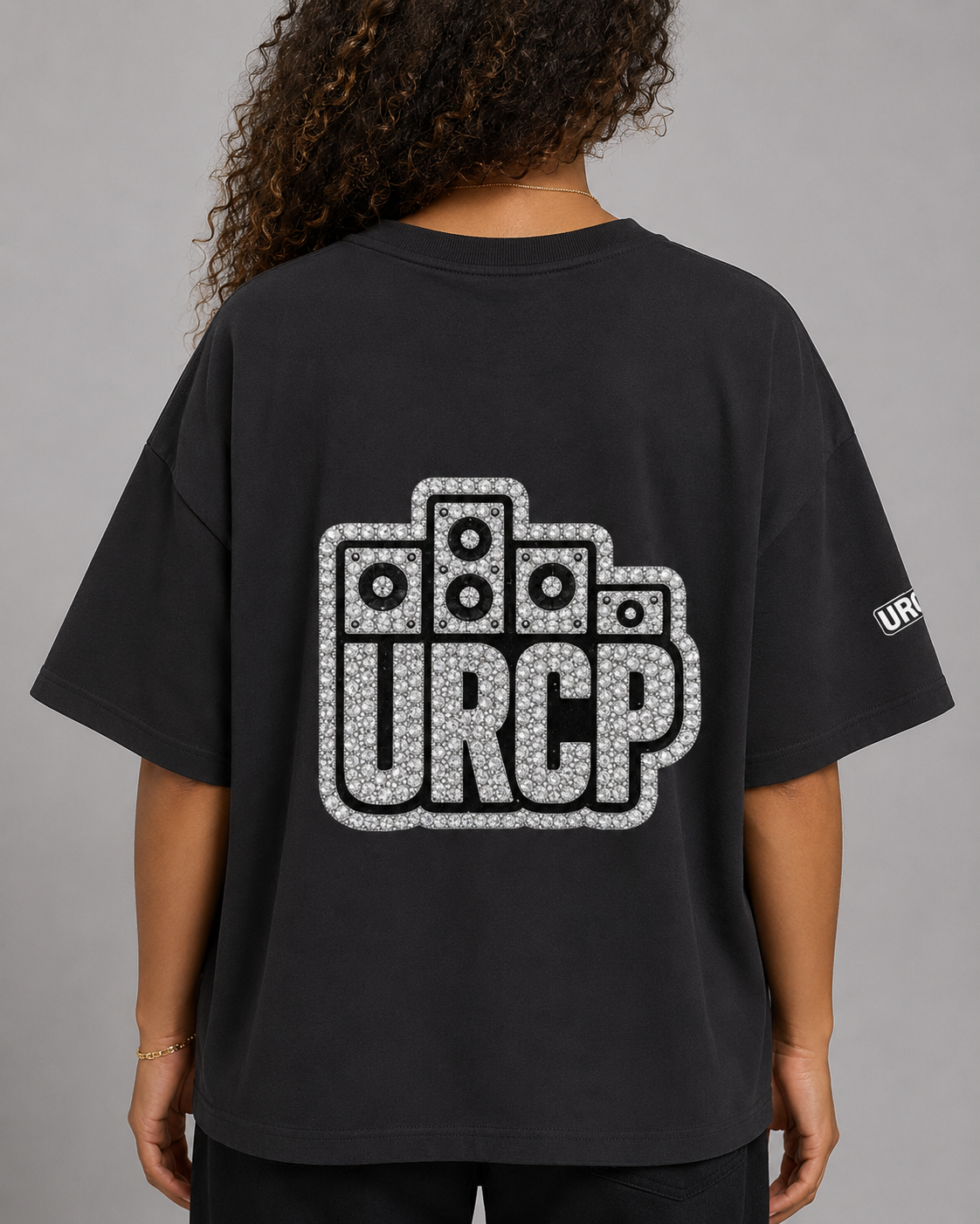 URCP DIAMOND LOGO UNISEX TEE (back design)