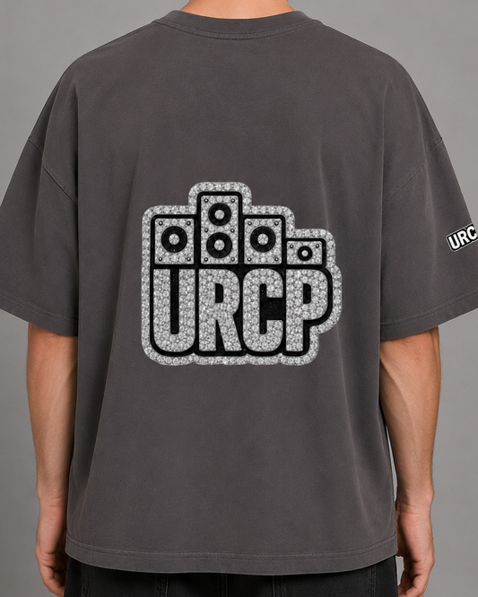 URCP DIAMOND LOGO UNISEX TEE (back design)