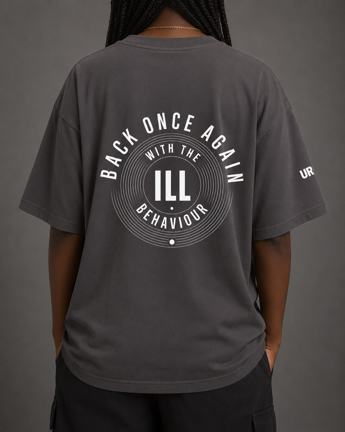 BACK ONCE AGAIN UNISEX TEE (back design)