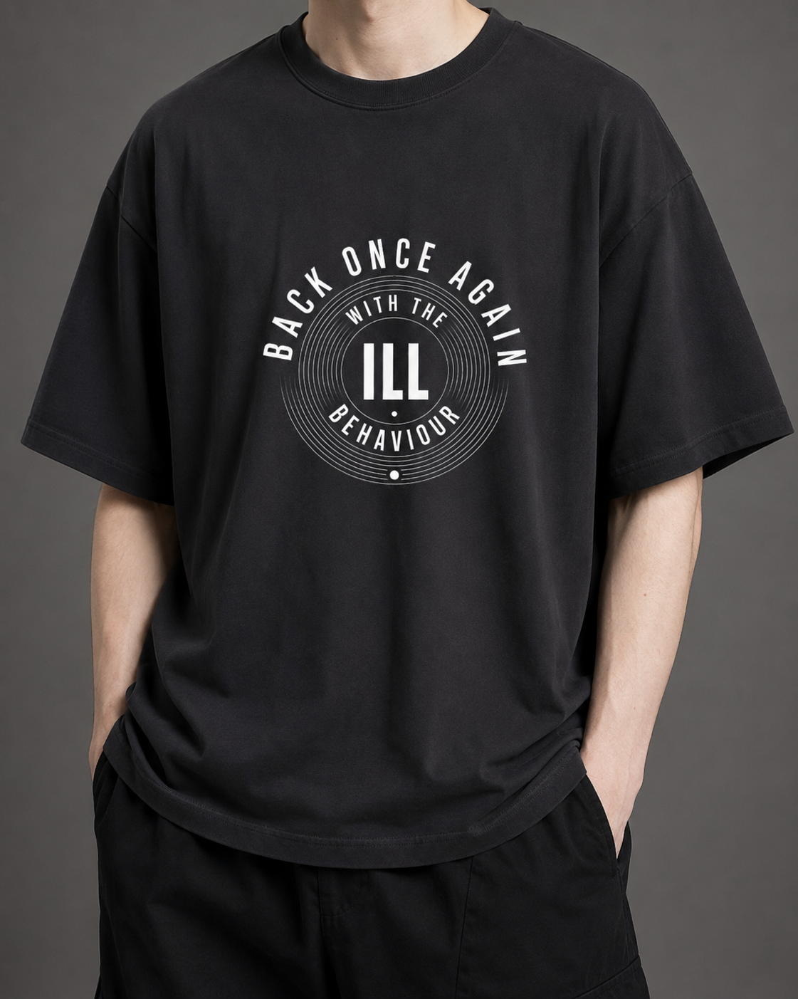BACK ONCE AGAIN UNISEX TEE (front design)