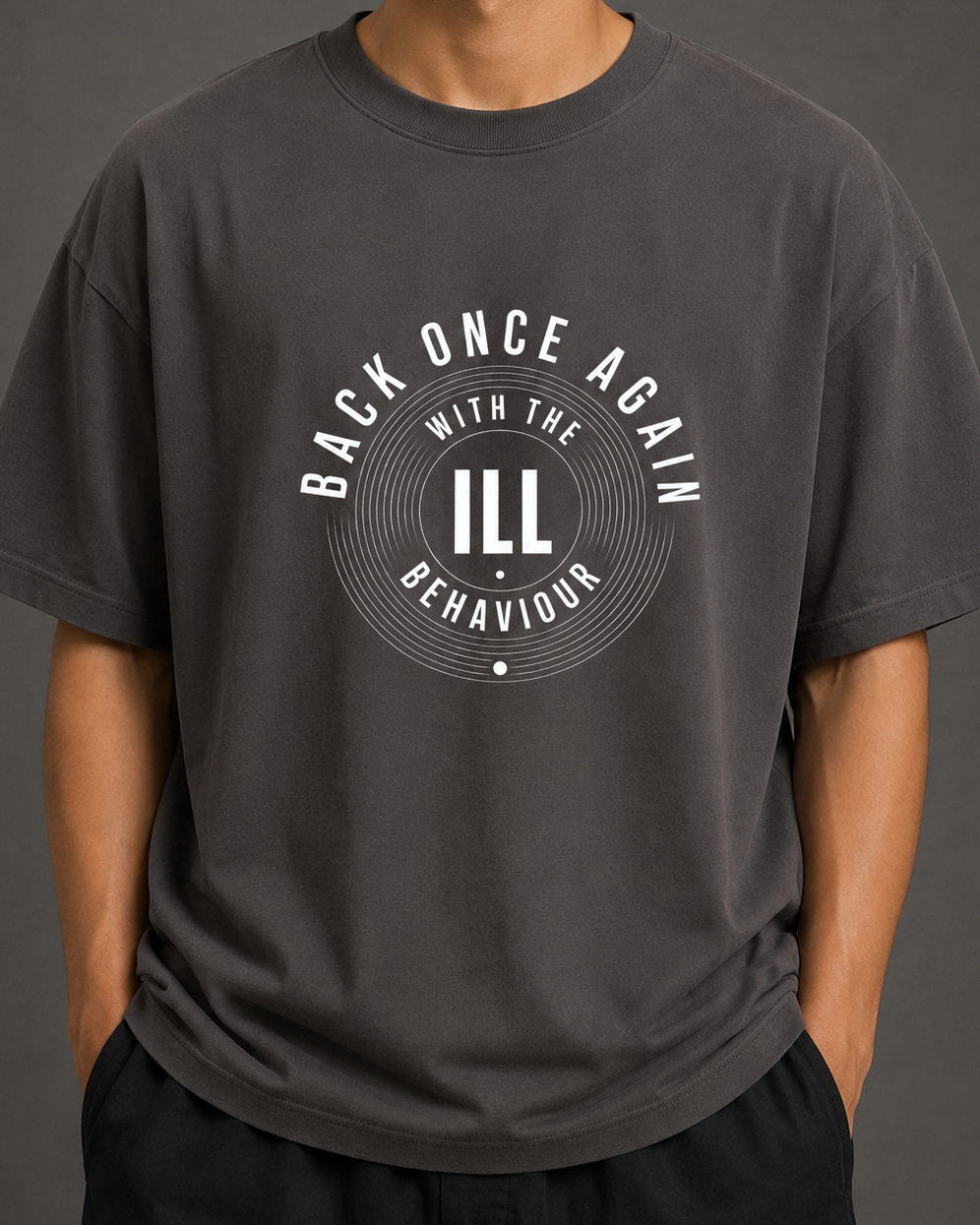 BACK ONCE AGAIN UNISEX TEE (front design)