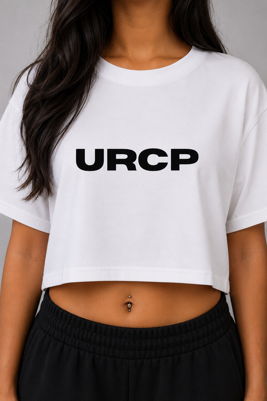 URCP CROPPED TEE (front design)