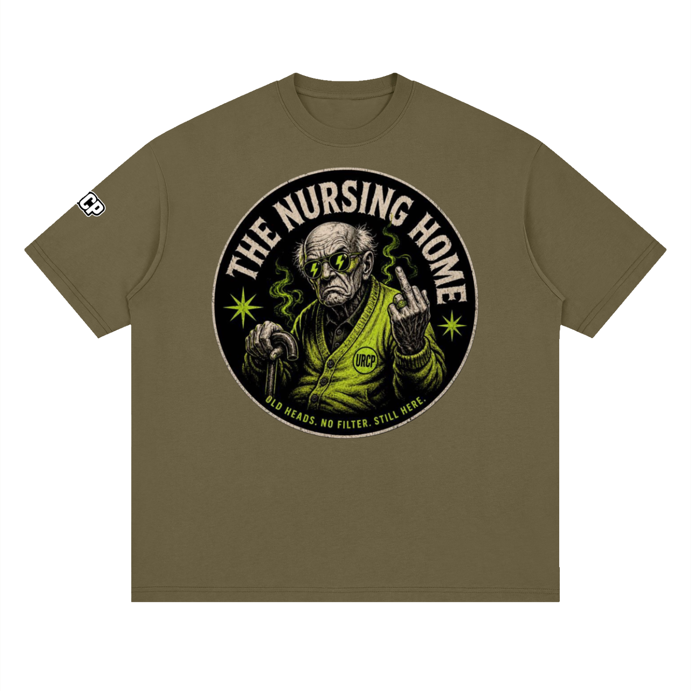URCP THE NURSING HOME UNISEX TEE (front design)